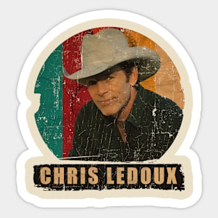 Chris LeDoux #12 //thank you for everything Sticker